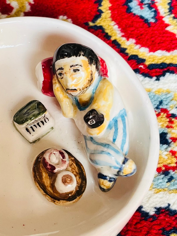 جای سیگاری دستساز سرامیکی خاص(پس کرایه)